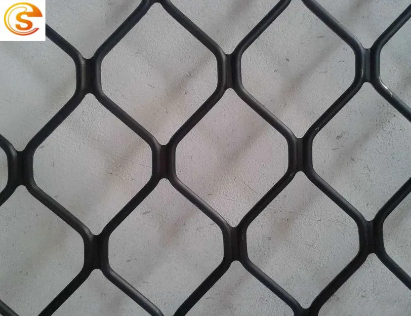 Diamond patterned aluminum mesh grille security doors and windows
