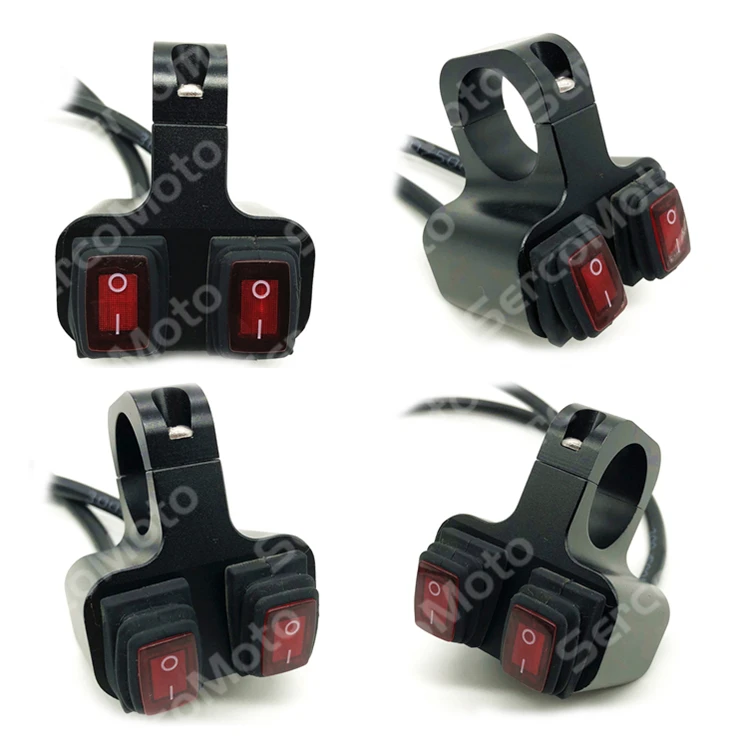 High Quality IP68 water proof Motorcycle Handle Switch Spot light LED On Off Switch