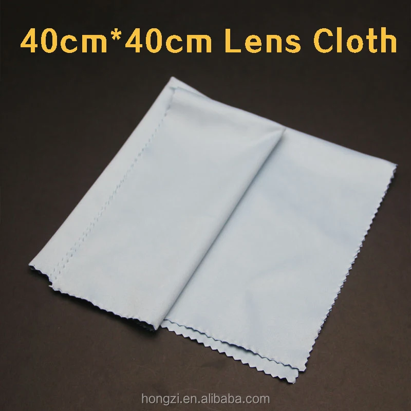 40x40cm Large Size Lens Clothes Cleaning Cloth Microfiber Sunglasses Eyeglasses Camera Glasses Duster Wipes