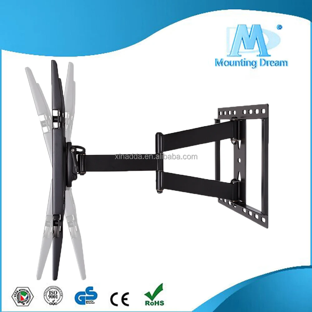 TV mount for 42 to 70 inch plasma TV , maximum VESA of 600x400mm , maxmum load of 35.5kg ,articulating arm