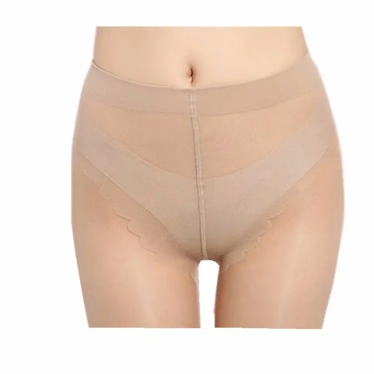 Manufacturers wholesale butterfly crotch bikini thin spring and summer thin complexion  panty stockings