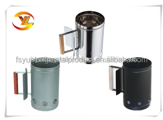 Барбекю инструмент уголь стартер с бакелитовой ручкой YL3720.