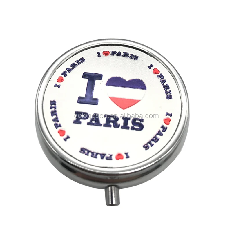 OEM Paris Keychain French Fridge Magnet Tray Gift Mini Pill Box Bottle Opener Types Of Souvenir Pairs