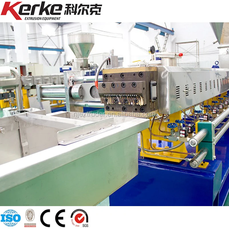Китай параллельный Двойной Винт Экструдер ПВХ машины экструдер рециркуляции машины