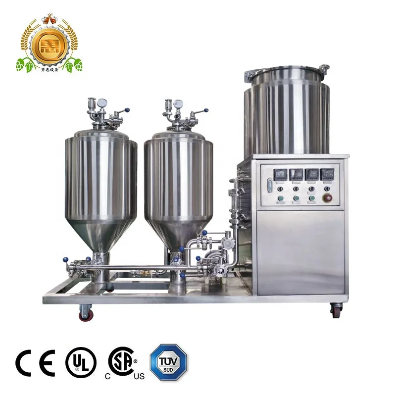 
50L 100L mini home beer brewing equipment with electric heating 