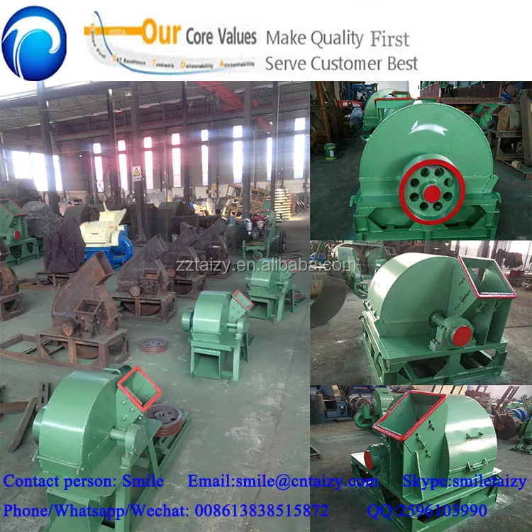 1mm wood powder crushing machine tree branch furniture waste sawdust making machine