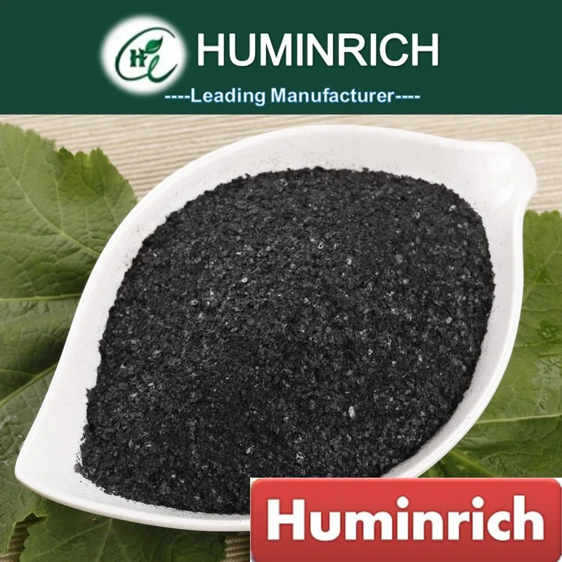 HuminRich Seplus Alginic Acid 15% 17% 19% Seaweed Extract Fertilizer Powder for Soil Application
