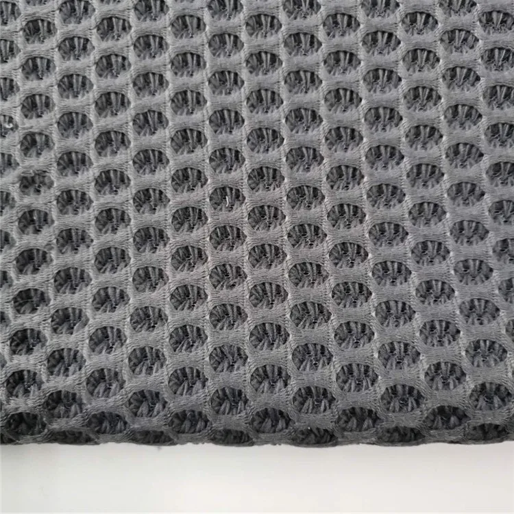 Factory hot sale in knitted fabric for 3d mesh mat fabric