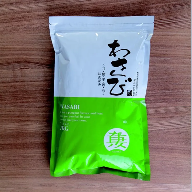 natural dried wasabi powder 1KG package Sushi Food with High Quality