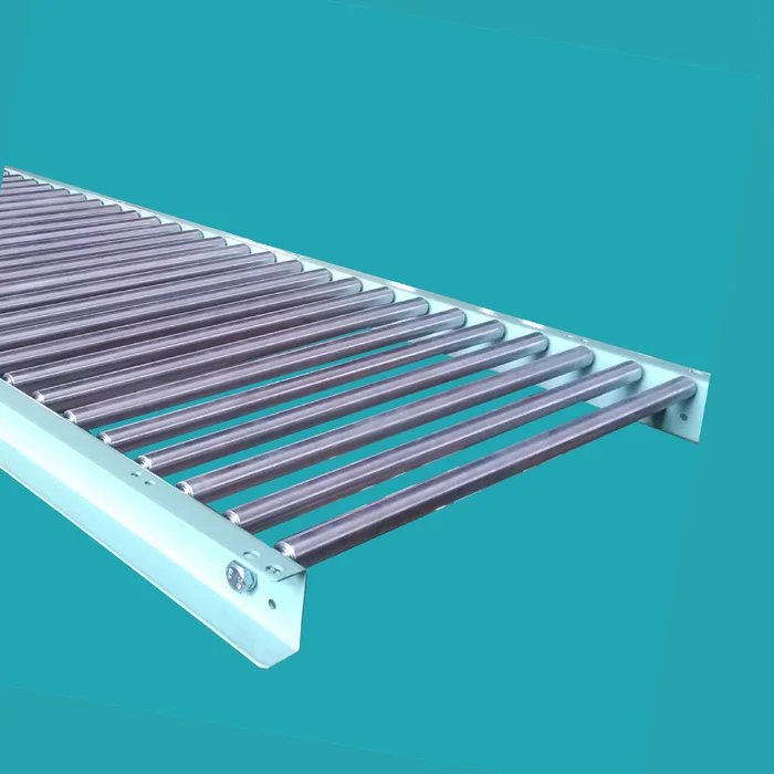 Carbon Steel Roller Conveyor Assembly Line Loading and Unloading