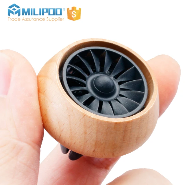 
Car Perfume Air Freshener Wood Car Fragrance Diffuser Vent Clip 