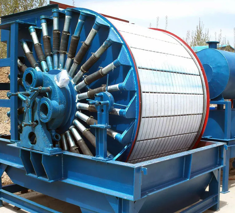 High capacity energy-saving filtering equipment,permanent magnetic vacuum filter