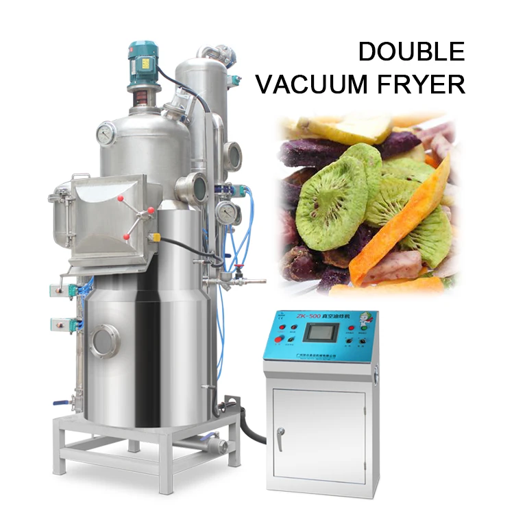 durable big capacity commercial vegetable vaccum fry kitchen equipment fruit vacuum fryer