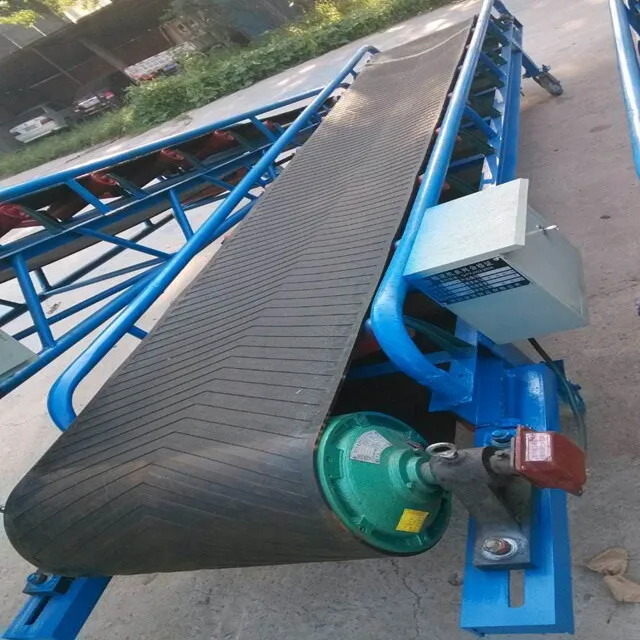 Mobile Belt Conveyor with adjustable height