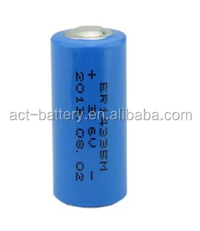 
3.6v Er34615m r20 D Size Lithium Battery 14.5ah for Ups 