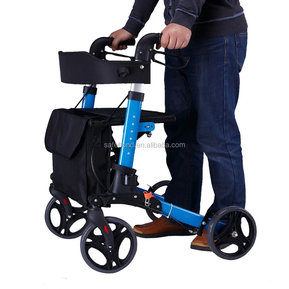 Rollator Parts Disability Forearm Rollator Walker Rehabilitation Therapy Supplies 75*24*40cm 45*24cm 11.5cm 53.5cm CN;ZHE 136kg
