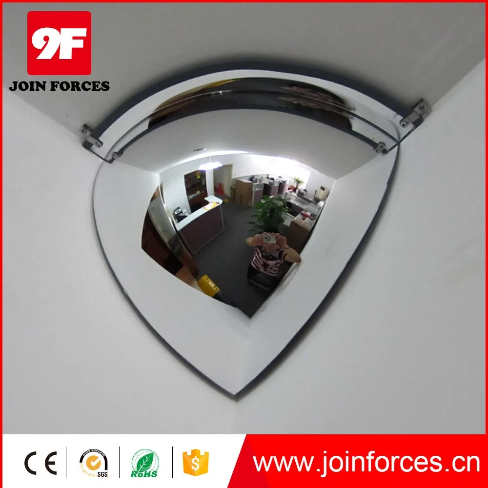 Акриловое сферическое зеркальное купольное зеркало, 90 см/36 дюймов