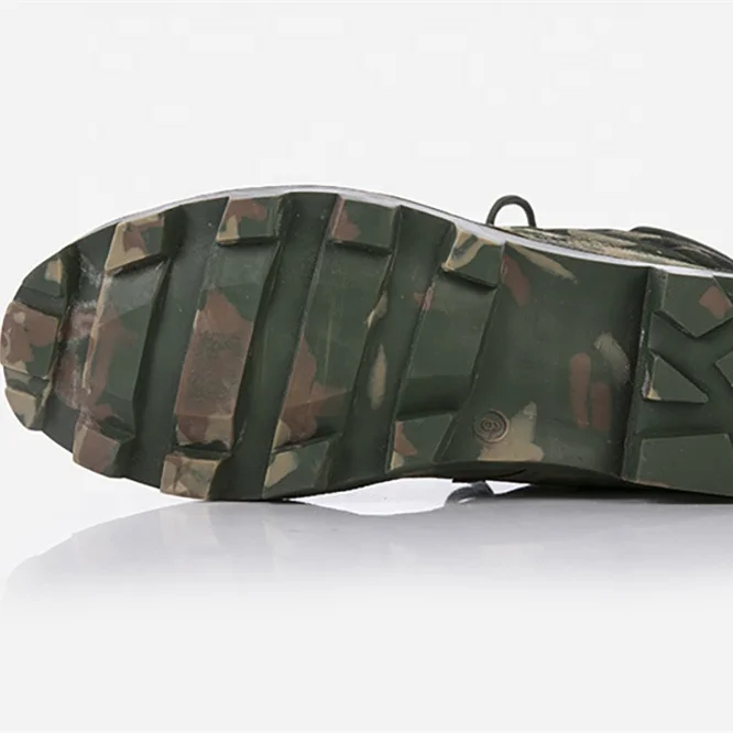 2018 New Style Army Suede Jungle Tactical Combat Camouflage Military Boot