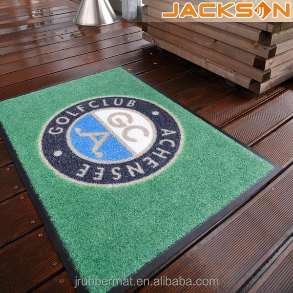 Custom Printed Welcome Carpet Logo Doormat Outdoor Floor Mat
