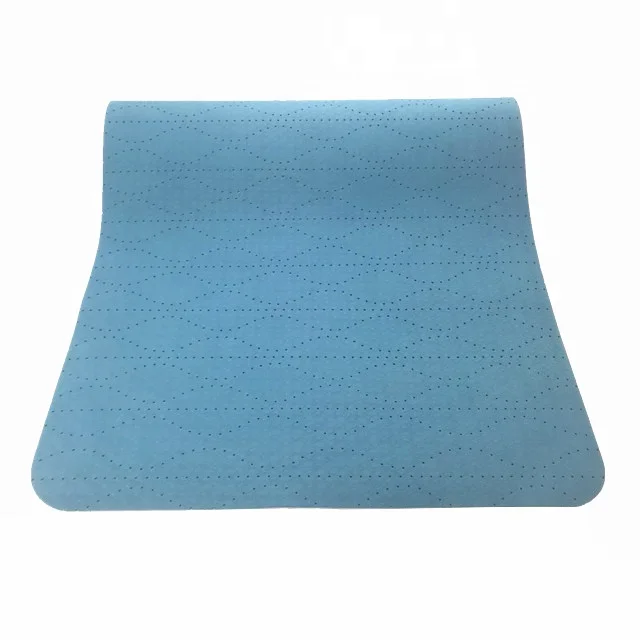 Retail Organic TPE Foaming Washable Yoga Mat Training Mat with Yoga Bag