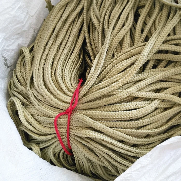 Manufacturer Silver Grey color rope 4mm 5mm 6mm PP Braided Packing Bag Rope Handle for Bag Hat Toys