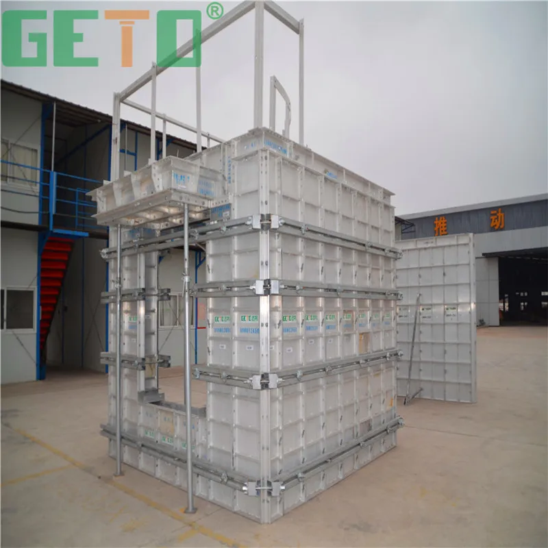 Lightweight Energy Saving Concrete Molds in Ghana with Building Metal Materials Casting Concrete Building Construction 6061-T6
