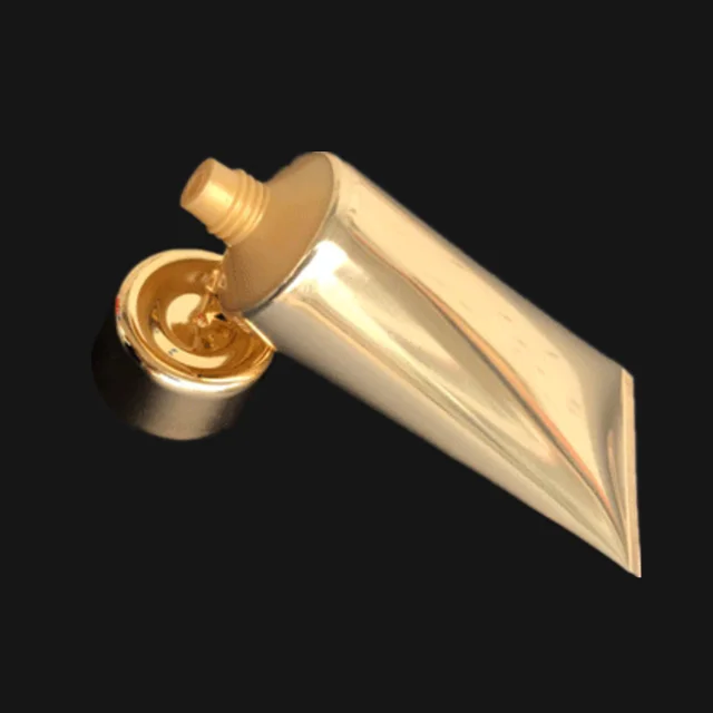 50ml 100ml Empty plastic cream soft tubes for cosmetics / White cosmetic pump tube for eye cream / Skin care packaging tubes