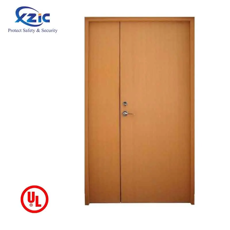 Special Fire-proof Door Wooden MDF Door For Hotels Apartment