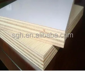 
Good Quality And Cheap Price 9MM One Side White Melamine Faced Plywood 