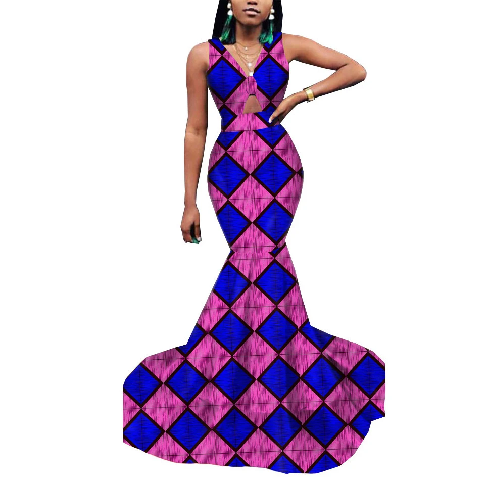 Африканская Летняя женская одежда, вечернее платье на заказ
