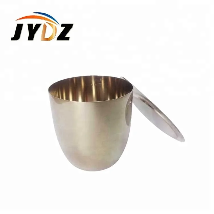 Class A 99.95% high purity 10ml small platinum crucible with topcover