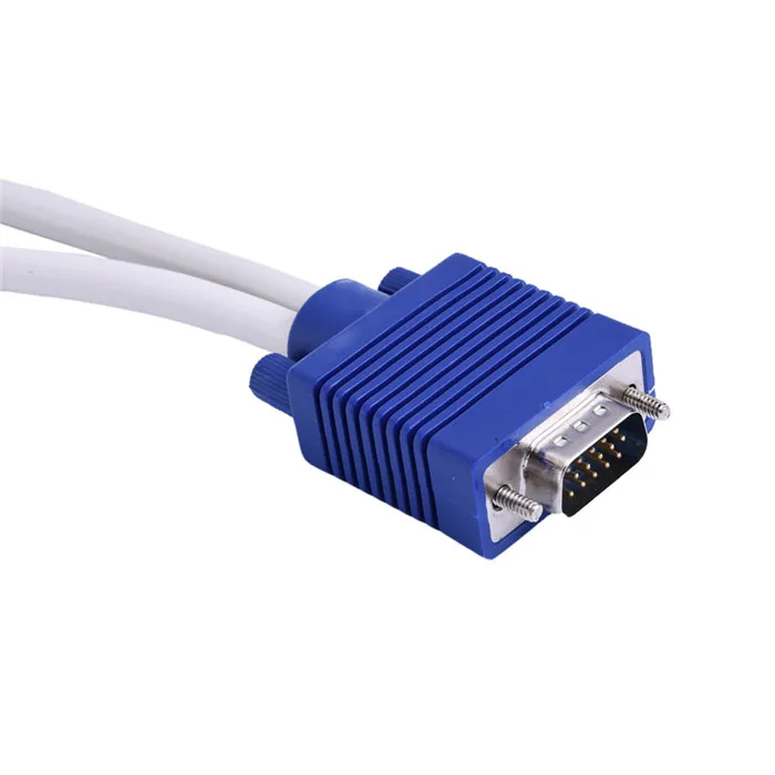 Male to female vga splitter 1 input 2 output for computer