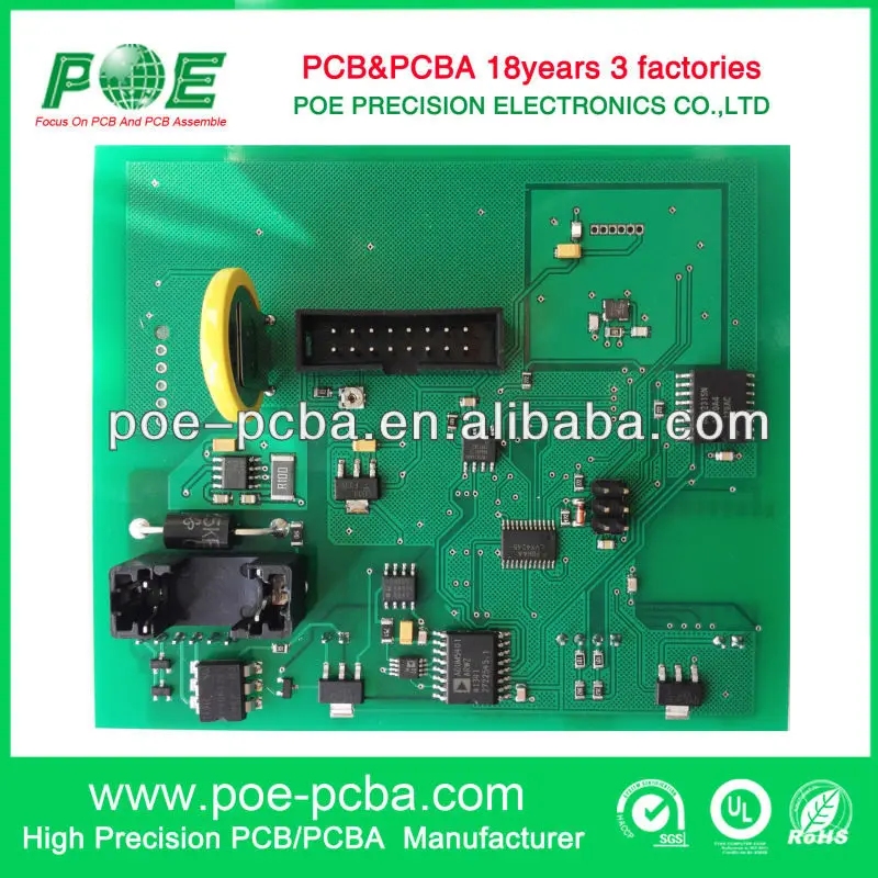 high precision fr4 4 layer china pcb assembly