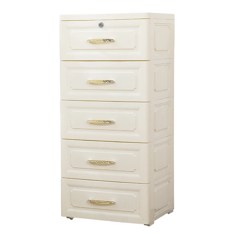 
Indoor clothes cheap plastic storage cabinet with wheels 