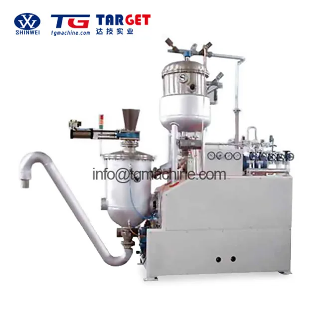 Soft Candy Maxing Machine Continuous Cooking Machine Soft Milk Candy Aerating Machine