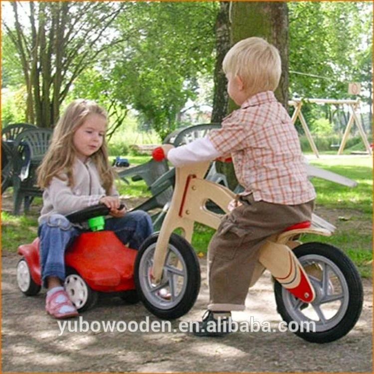 
European children wooden balance bicycle 