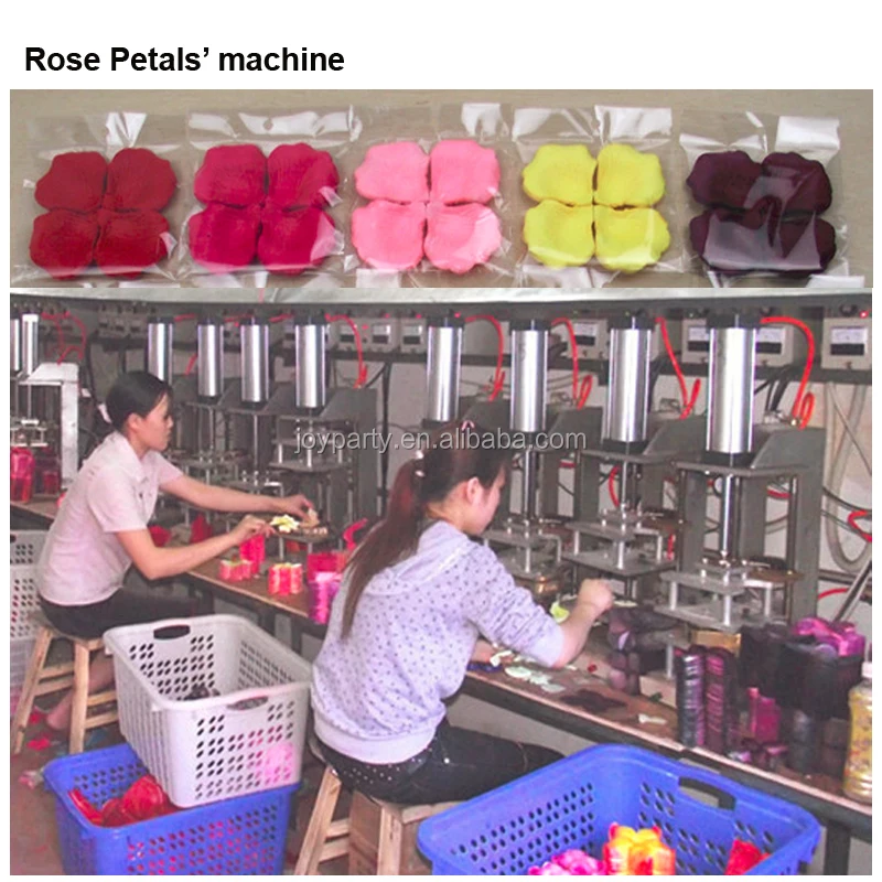 Wholesale High Quality Artificial Flower Silk Rose Petals for Party Wedding Decoration