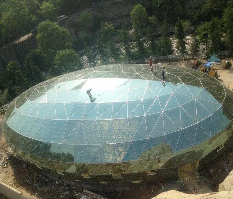 tempered glass doom roof