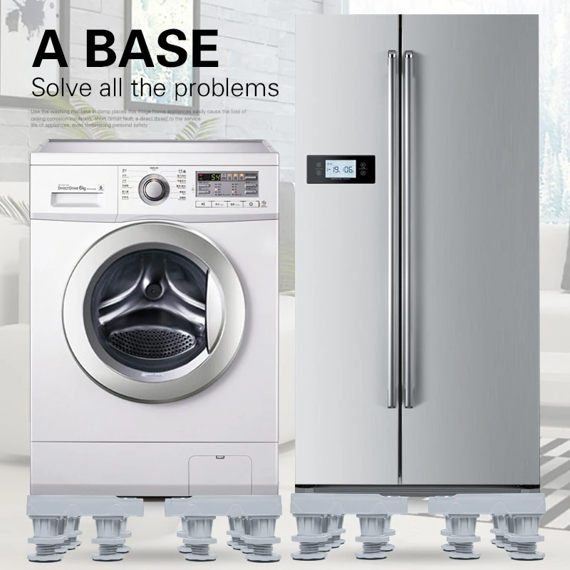 new products refrigerator base 8kg fully automatic washing machine stand