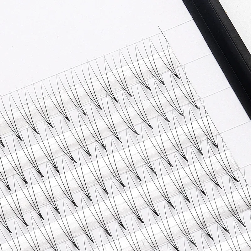 
International quality Premium silk 3D Lashes Pre made fans eyelash extension Handmade various sizes Volume lashes 