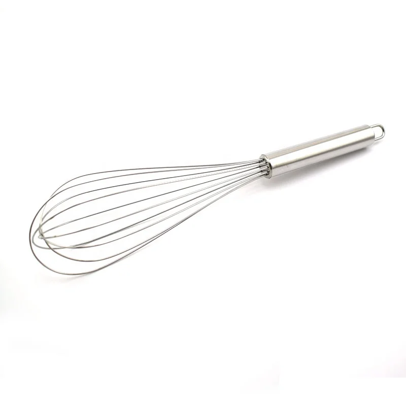
12' Trade Assurance Egg Beater Stainless Steel Egg Whisk 