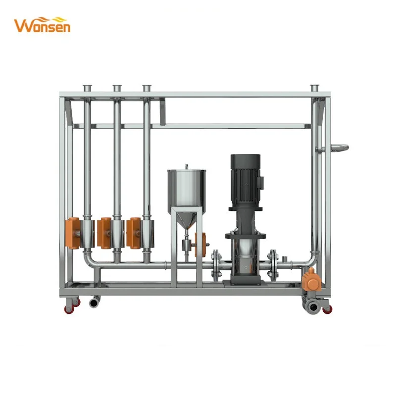 Cheap High Pressure moveable Cleaning Station for Pharmaceutical Machinery
