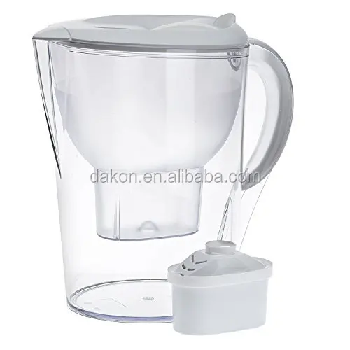 Alkaline Water Pitcher - Best for Instantly Filtered, Clean Water - 3.5 Liter Purifier & Alkalinity Filter jug