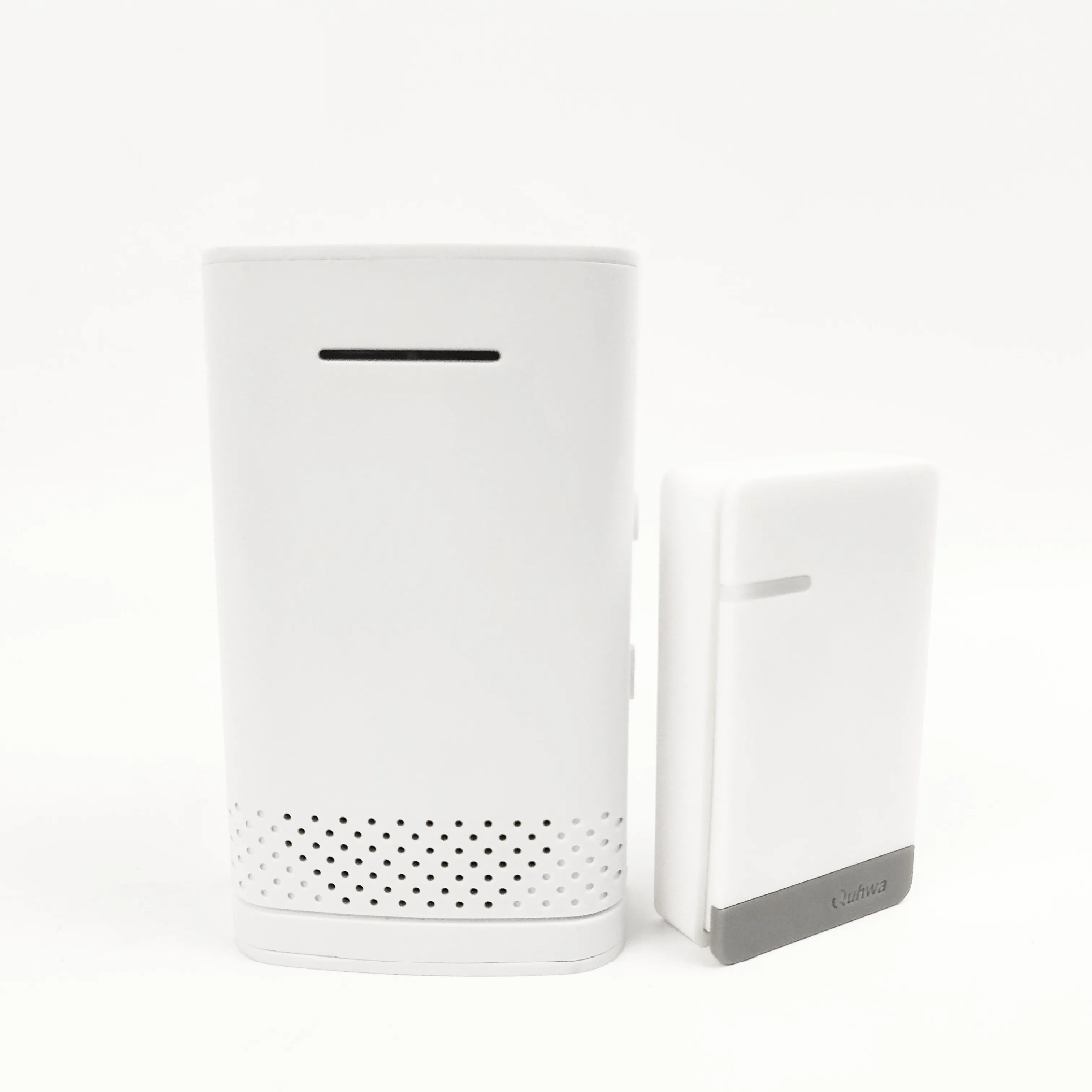 Kinetic Plug In No Battery  Wireless Long Range Quhwa Doorbell