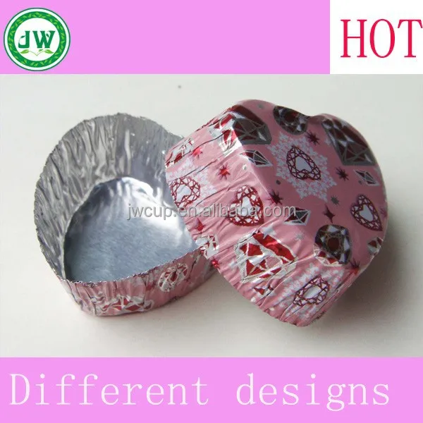 
aluminum colorful foil cups chocolate packaging,chocolate mold 