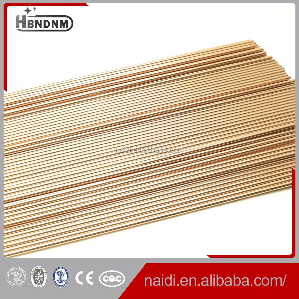 ASME SFA 5.7 ERCuSi-A s211 silicon brass welding wire rod price per kg for copper zinc alloys