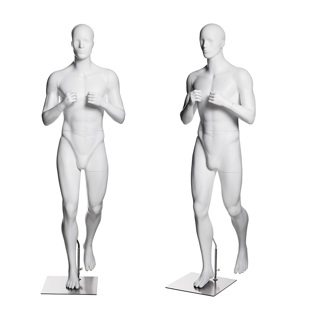 FC02 Clothes Mannequins Walking Sports Full Body Mannequin Male Model Dummy
