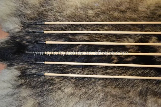 Wooden arrows for shooting