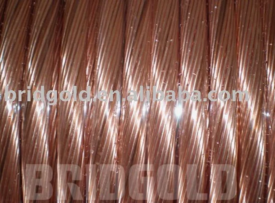 Прочный тянутый многожильный медный провод