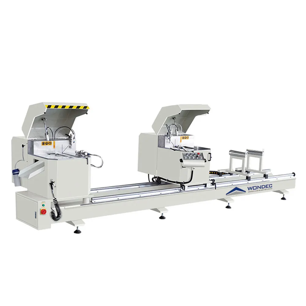 Двухсторонняя режущая пила с цифровым дисплеем двухсторонняя Точная для алюминиевого профиля